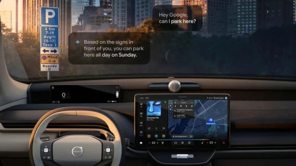 Volvo EX60, el coche que permite a Gemini ver a través de su cámara frontal
