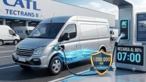 CATL Tectrans II, la batería para furgonetas con 1.000.000 km de garantía y recarga en 7 minutos