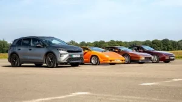 Skoda Elroq RS, el SUV eléctrico que reta a Ferrari Testarossa y Lamborghini Countach
