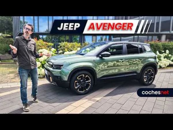 Jeep Avenger 2026, prueba del SUV con versiones gasolina, híbridas y eléctrico