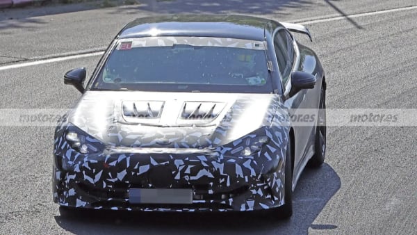 Mercedes-AMG GT eléctrico, el prototipo de 4 puertas avistado en Nürburgring