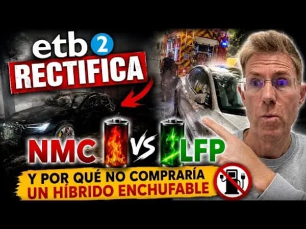 Baterías LFP y NMC, diferencias y seguridad tras el incendio de Bilbao