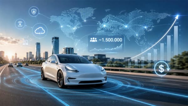Tesla FSD, el negocio oculto de la compañía ya suma 1,48 millones de usuarios