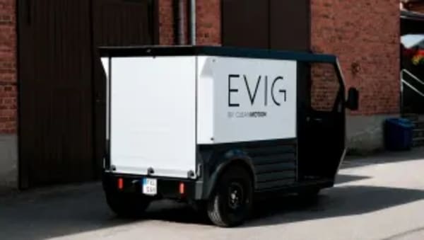 Clean Motion EVIG, furgoneta eléctrica con techo solar y baterías intercambiables