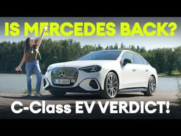Mercedes Clase C Electric, la rivalidad con BMW Serie 3 se electrifica