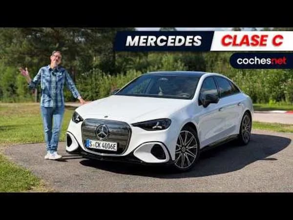 Mercedes-Benz Clase C, prueba del eléctrico que convive con la combustión