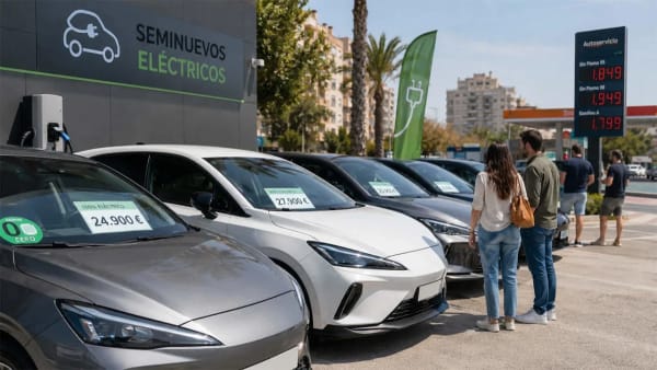 Coches eléctricos usados, la demanda sube y los precios también en España