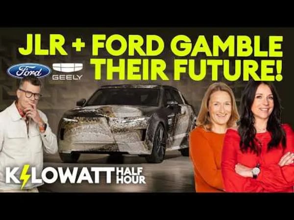 Kilowatt Half Hour Ep 117, JLR y Ford se juegan su futuro, disponible en podcast