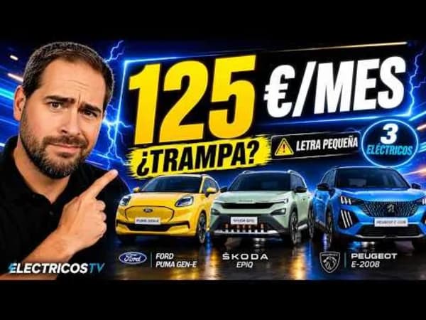 Ford, Škoda y Peugeot, eléctricos desde 125€/mes, ¿es una oferta real?
