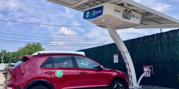 Zipcar, piloto de carsharing con VE y carga solar autónoma en Boston