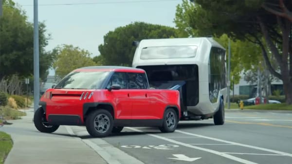 Telo EV, la camioneta eléctrica diminuta que remolca más que una Ford F-150