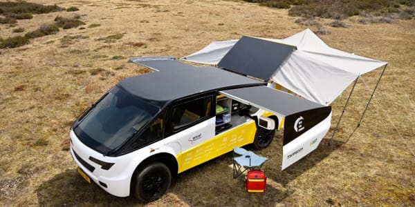 Ambulancia solar, con 714 km de autonomía, diseñada por estudiantes holandeses