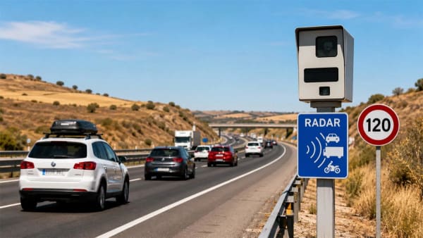 DGT, cinco nuevos radares en Soria, Segovia y Albacete, solo avisos iniciales