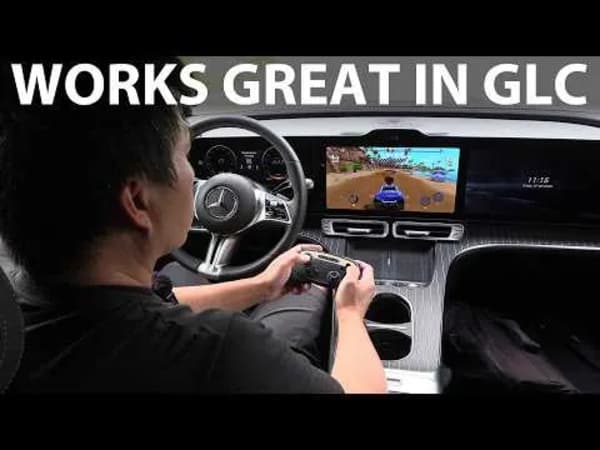 Jowua, mando de juegos inalámbrico para Tesla con carga integrada