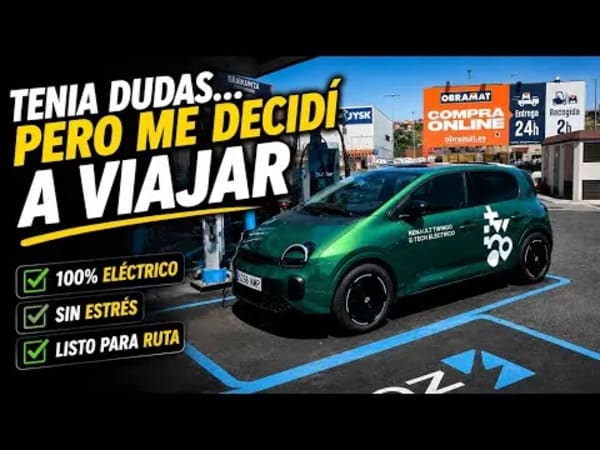 Renault Twingo E-Tech Eléctrico 2026, a prueba en un viaje real