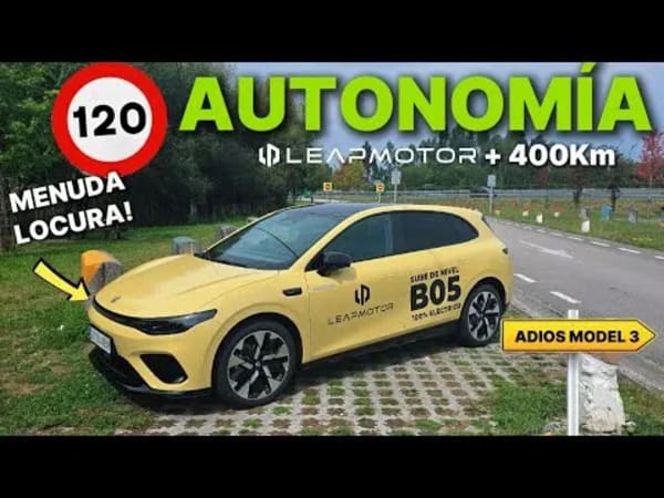 Leapmotor B05, prueba de autonomía real a 120 km/h en autovía