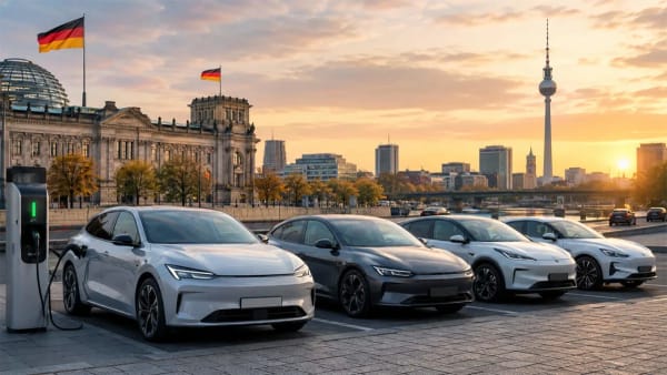 Coche eléctrico, la opción más vendida en Alemania, superando a gasolina y diésel
