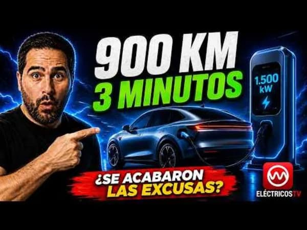 Coche eléctrico, 900 km y cargas de 3 minutos, ¿cambio demasiado rápido?