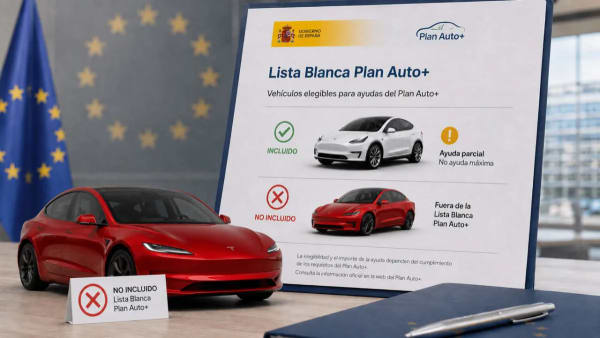 Tesla Model 3, fuera de las ayudas del Plan Auto+ en Europa