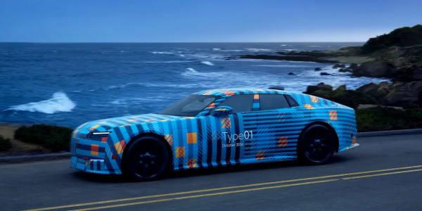 Jaguar Type 01 EV, su interior es tan controvertido como el exterior