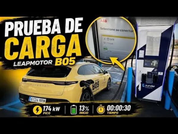 Leapmotor B05, prueba de carga rápida, ¿alcanza los 170 kW?