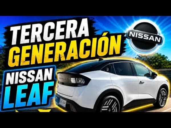 Nissan Leaf 3a Generación, ruta de 400 km con batería de 52 kWh