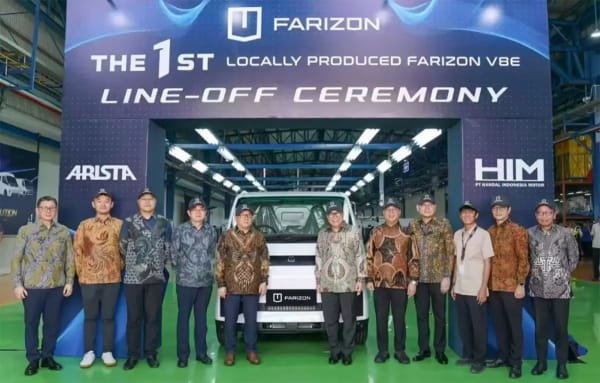 Geely Farizon, su primera planta en el extranjero ya opera en Indonesia