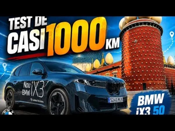 BMW iX3 50 xDrive, 911 km por Catalunya con solo dos recargas