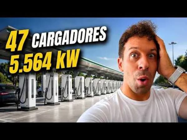Electrolinera masiva en Madrid, así es la infraestructura de carga