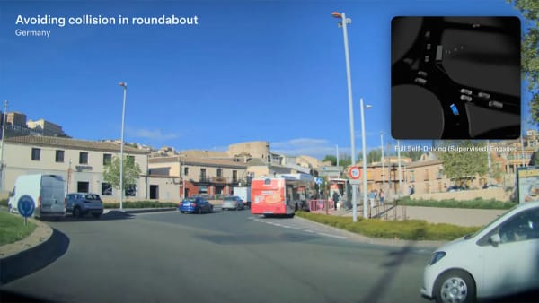 Tesla FSD Supervisado, así reacciona ante situaciones complejas en Europa