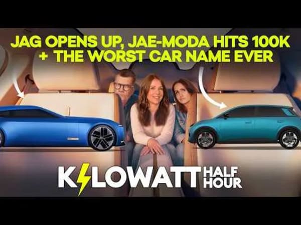 Kilowatt Half Hour Ep 120, Jaguar, JAE-MODA y los peores nombres de coches