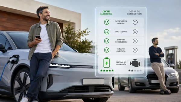 Coches eléctricos, sus conductores son más felices que los de combustión, según JD Power