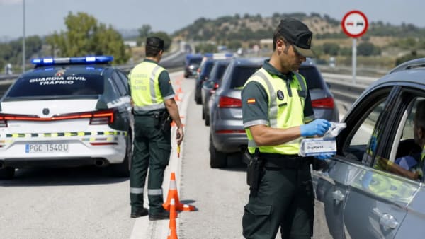 DGT, multas de 1.000 euros y 6 puntos por drogas, controles intensificados en España