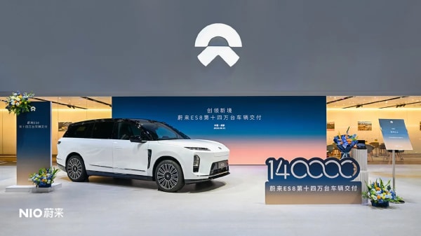 Nio ES8, supera las 140.000 entregas y acelera ventas