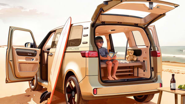 Volkswagen ID. California Cruise, la camper eléctrica se presenta en Düsseldorf
