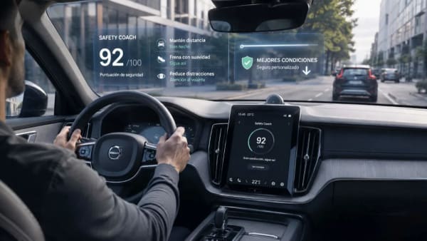 Volvo Safety Coach, la función que te puntuará al volante para pagar menos por el seguro