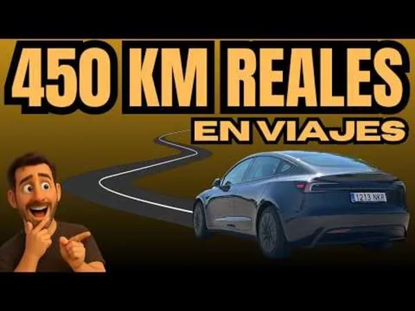 Tesla Model 3 Tracción Trasera, viaje de 480 km, ¿necesitas cargar?