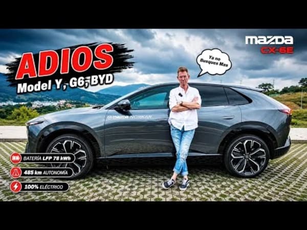 Mazda CX-6e, análisis a fondo del SUV eléctrico que reta al Tesla Model Y