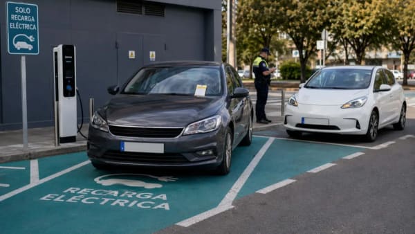 DGT, multas contra el ICEing y el bloqueo de puntos de recarga