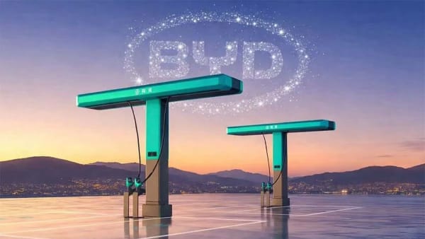 BYD instala 10.000 cargadores de 1.500 kW, de momento solo en China