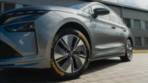 Continental, neumático para eléctricos con 43% de material reciclado