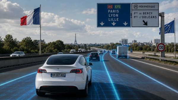 Tesla FSD, Francia prueba el sistema antes del voto en Europa