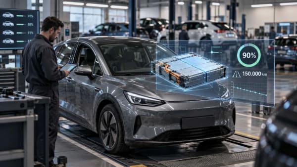 Baterías de coches eléctricos, conservan el 90% tras 150.000 km