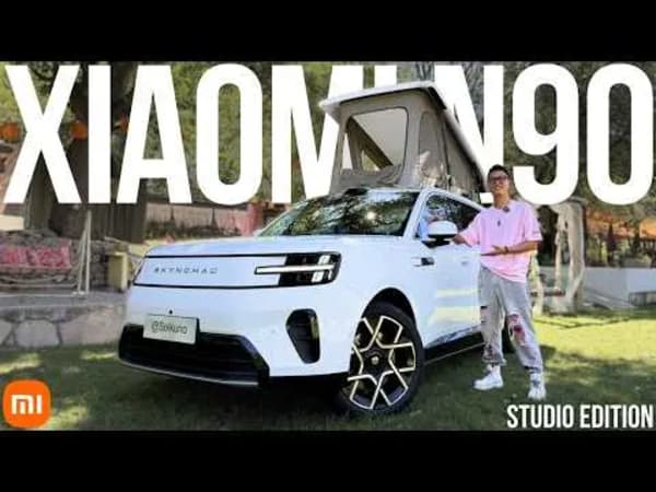 Xiaomi SkyNomad N90 Max Studio, el coche de dos plantas
