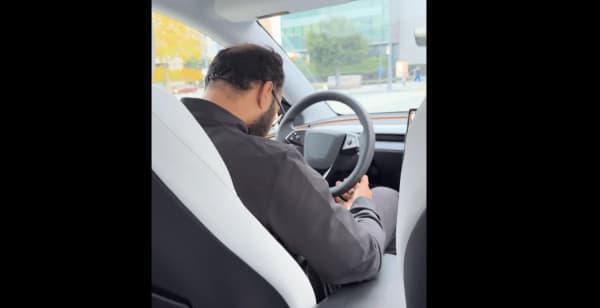 Tesla FSD, piden explicaciones a Transporte por conductores dormidos