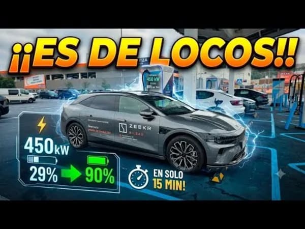 Zeekr 7GT, prueba de carga rápida a 450 kW en Zunder