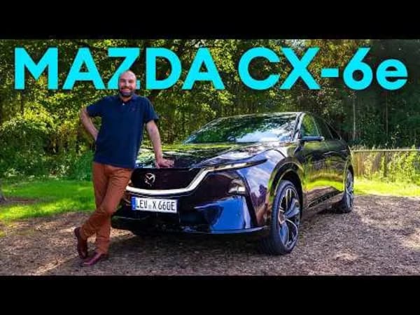 Mazda CX-6e 2027, primeras pruebas del nuevo SUV eléctrico