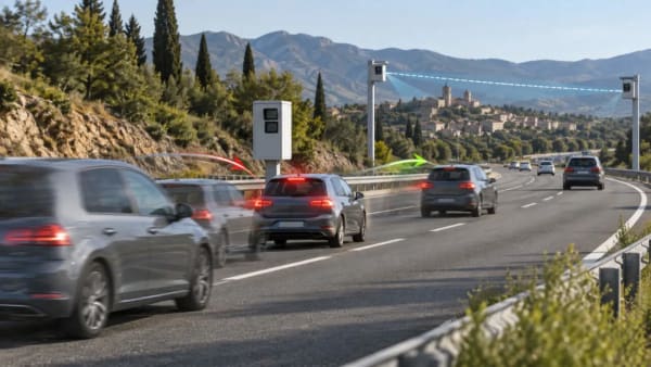 Efecto canguro, por qué frenar ya no sirve ante los radares de tramo