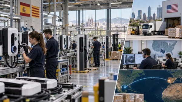 Wallbox deja de fabricar en EE.UU. y concentra su producción en Barcelona