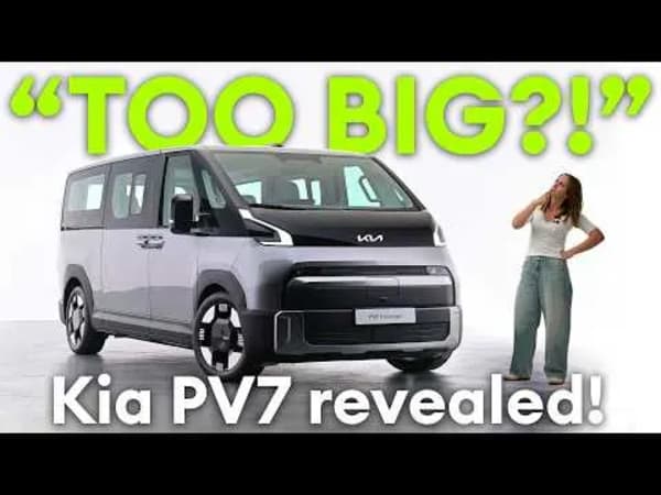 Kia PV7 2027, la nueva furgoneta eléctrica de gran tamaño